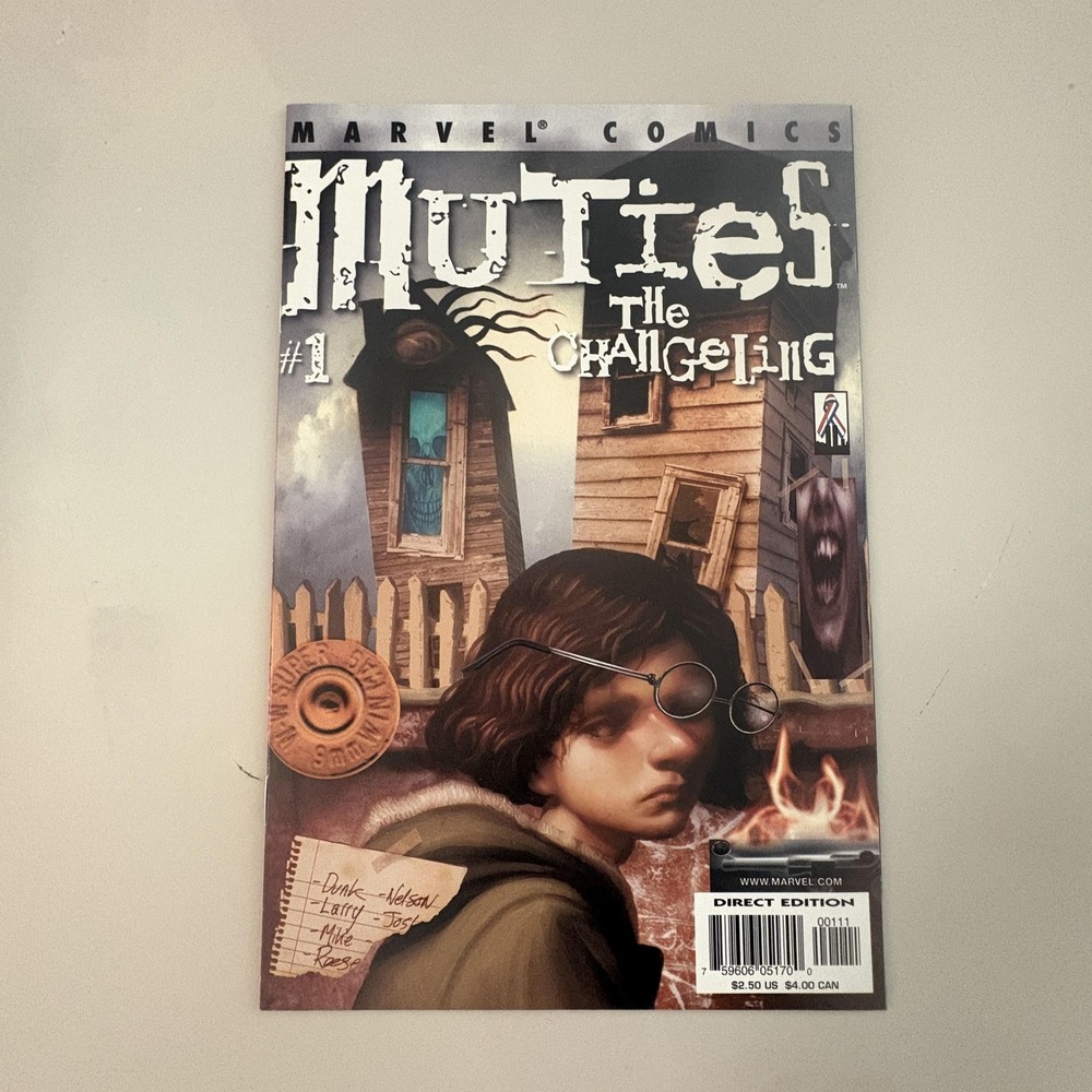 Muties Marvel Comics #1 2002 The Changeling Direct Edition Modern Age Superhero